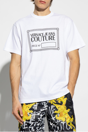 T shirt versace online jeans homme